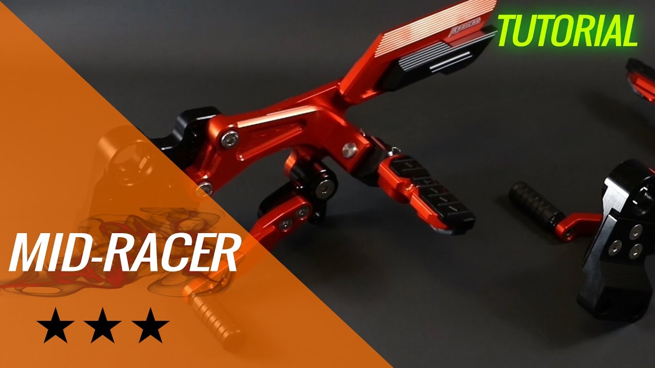 Radical Fußrastenanlage KTM DUKE 125 Tutorial