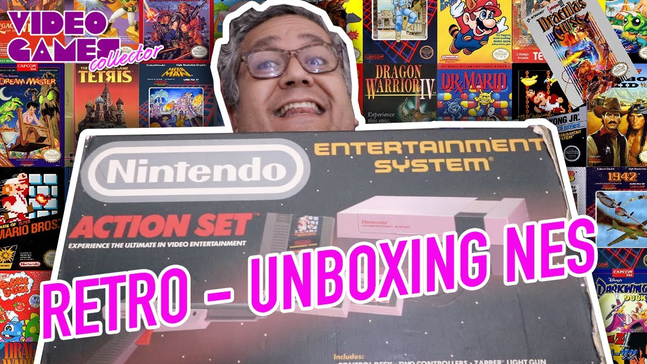NES Una consola llena de nostalgia - UNBOXING Retro