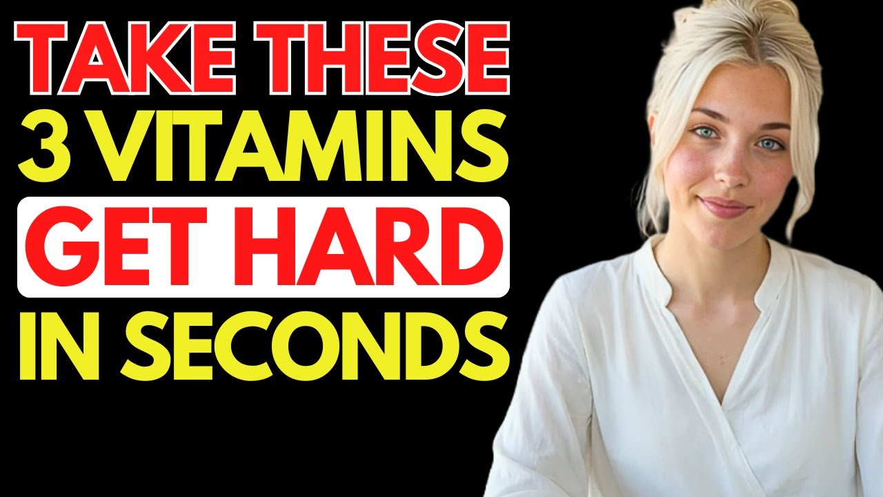 Men Over 60: 3 Essential Vitamins for Energy, Performance & Vitality | Advice For Elderly