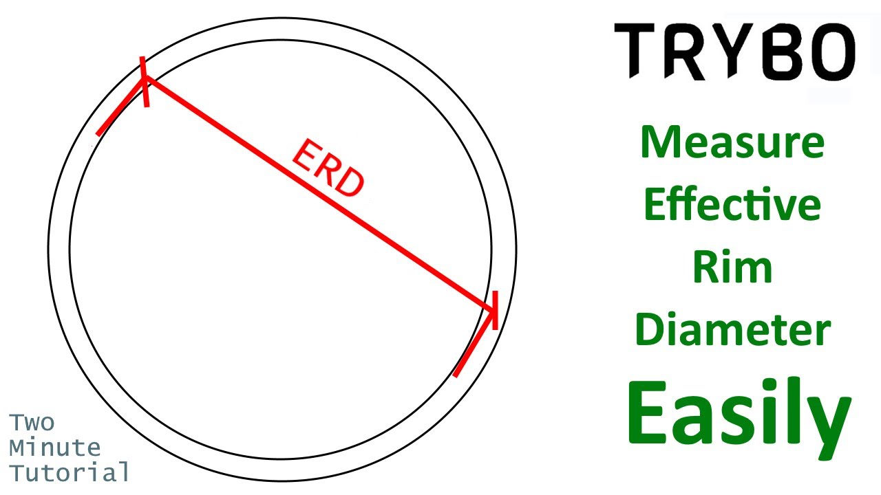 Measure Effective Rim Diameter ( ERD ) Quickly ( Two Minute Tutorial )