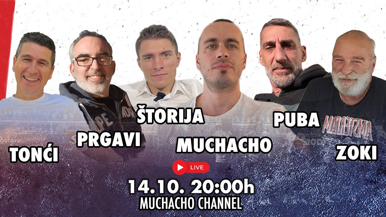 100% HAJDUK | Tonći Vujčić, Prgavi, Puba, Zoki Talijan, Luka &Scaron;torija i Muchcaho! | Muchacho live 5