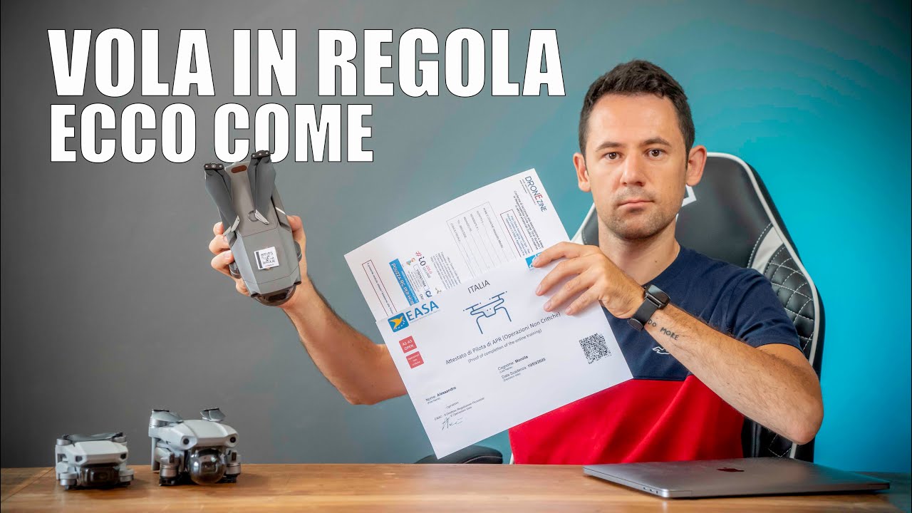 La Guida Completa su ASSICURAZIONE, D-Flight, QR-CODE e PATENTINO | DRONI 1 Luglio 2020