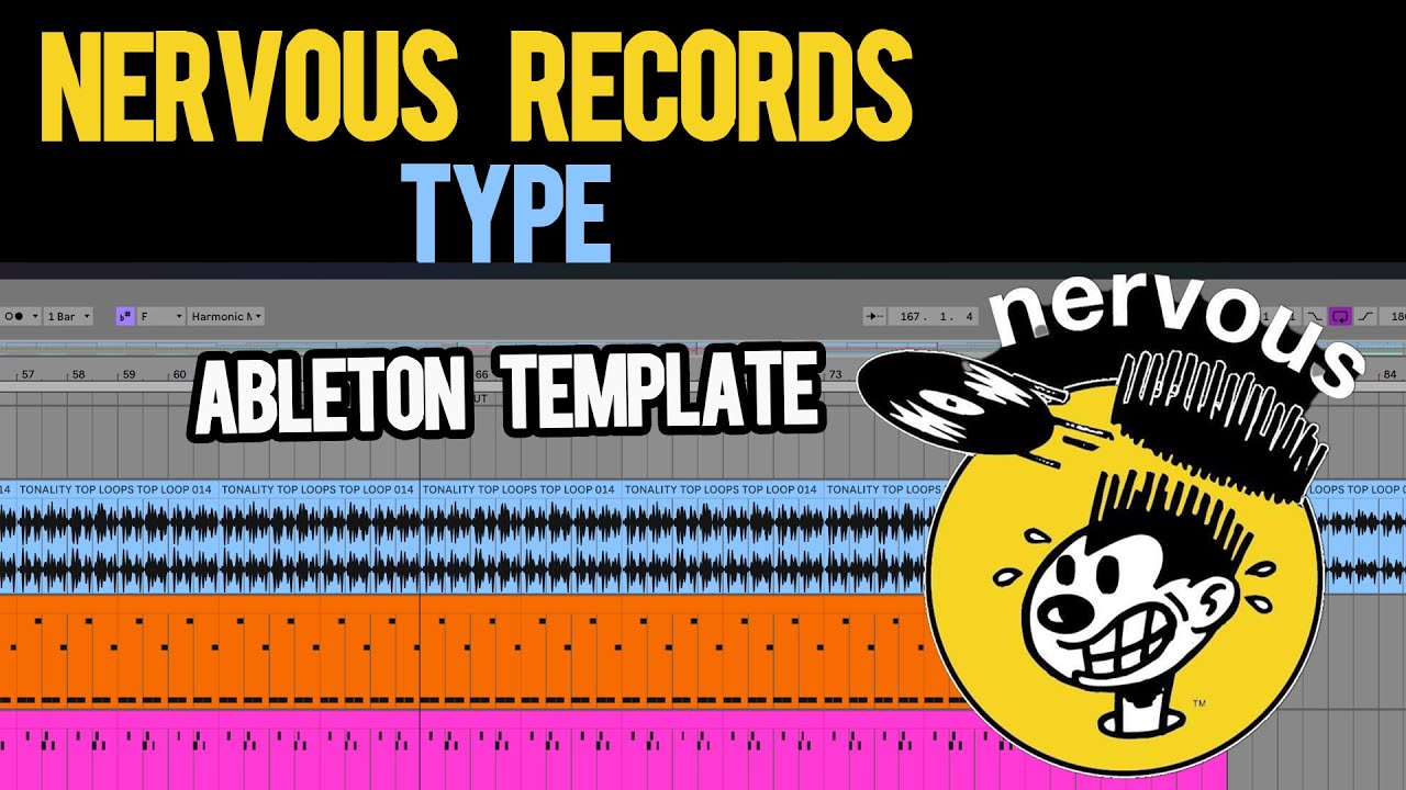 Nervous Records label-style Ableton Live template