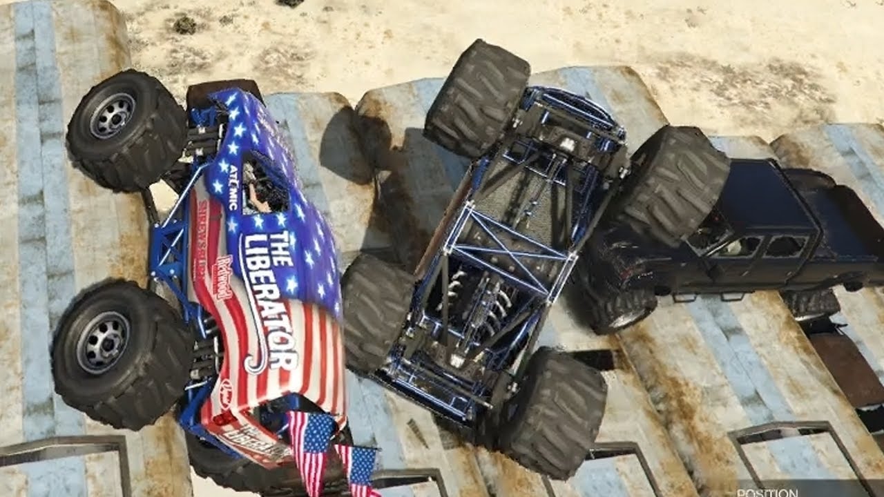 RECHT OP DE MUUR AF! (GTA V Online Funny Races)