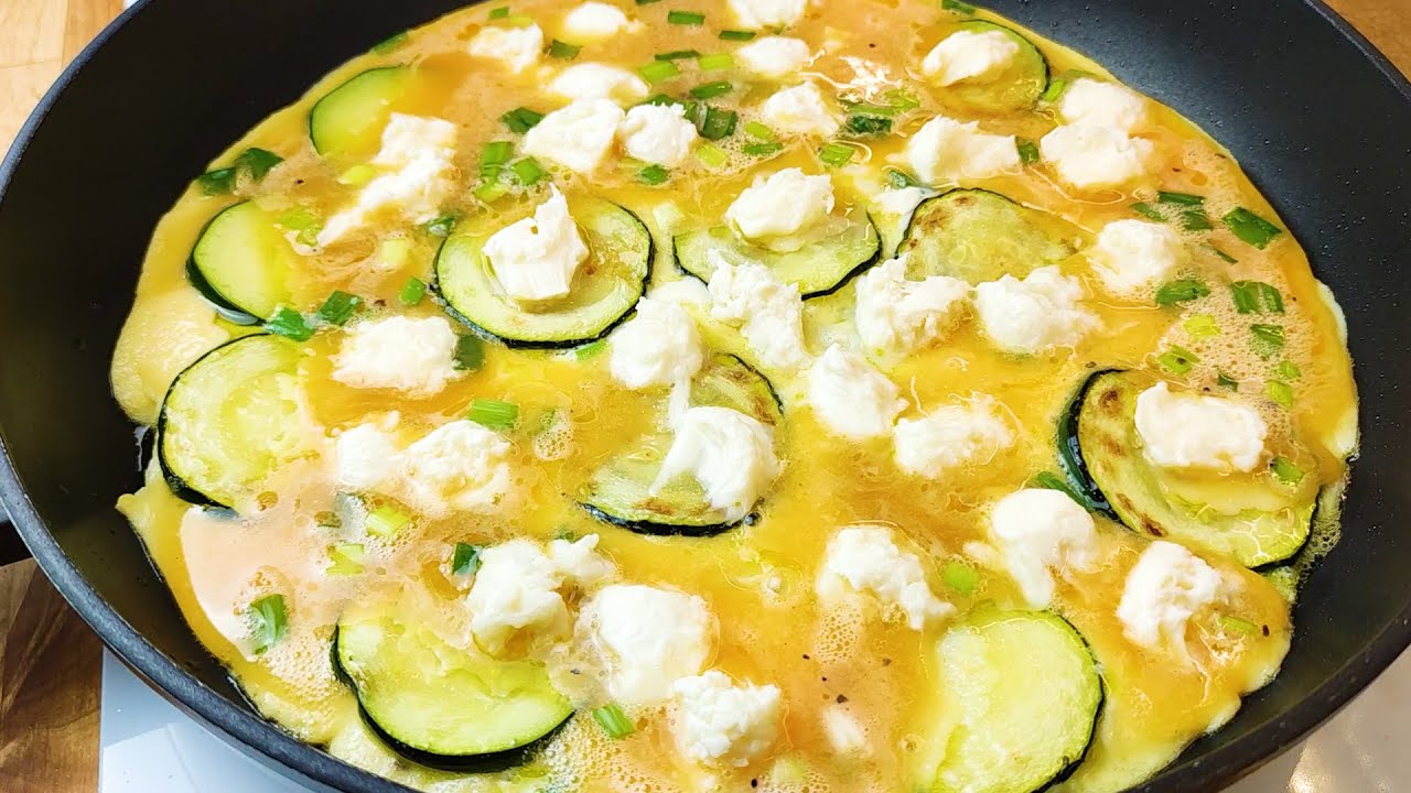 У вас есть кабачкок и яйца? 🥒 Недорогой и вкусный рецепт # 20