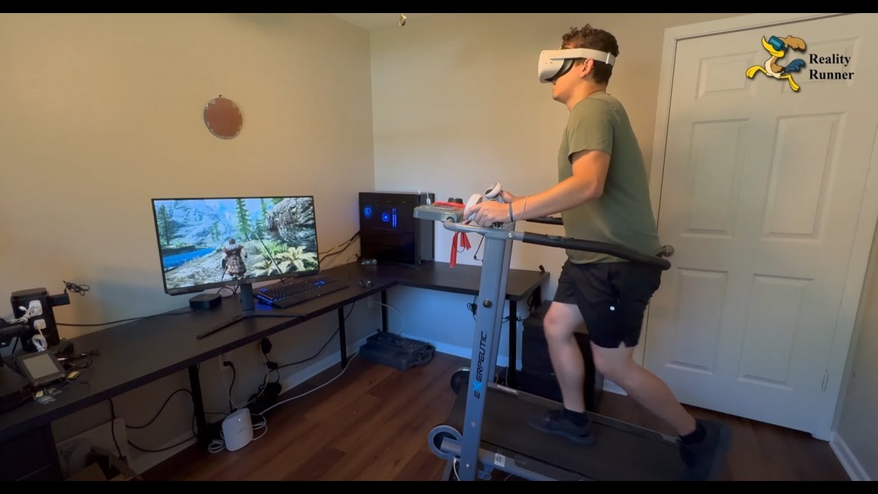 DIY VR Treadmill setup - Reality Runner treadmill sensor