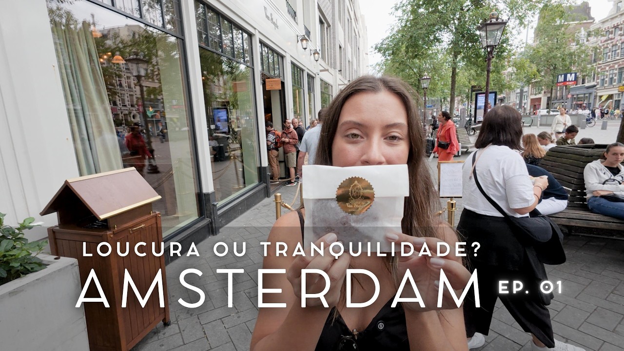 Como AMSTERDAM realmente é? - VLOG com PREÇOS