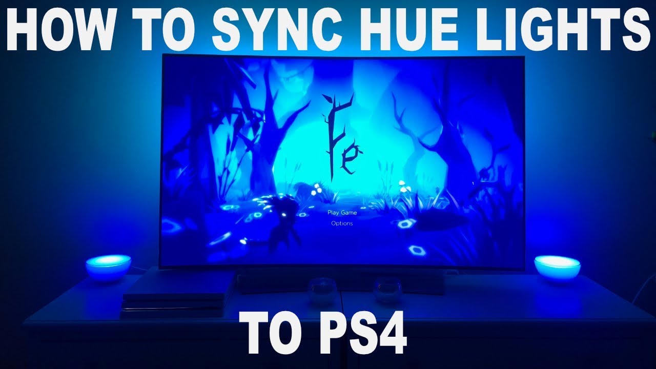 How to Sync Hue lights to PS4