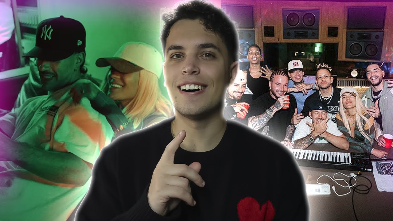 REACCIÓN a +57 - KAROL G, Feid, DFZM ft. Ovy On The Drums, J Balvin, Maluma, Ryan Castro, Blessd