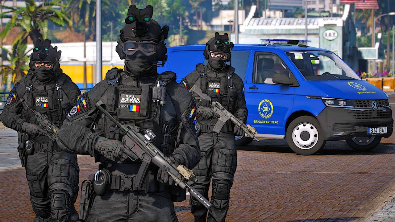 ATAC TERORIST CU BOMBA - GTA 5 - SRI BRIGADA ANTITERO - LSPDFR