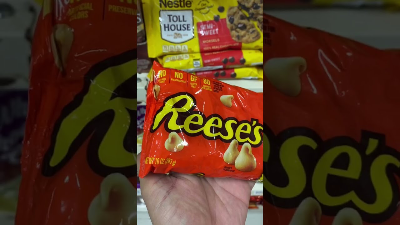 REESES PEANUT BUTTER CHIPS #shorts