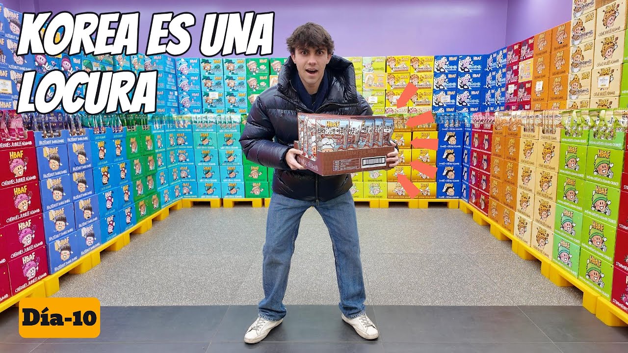 DOPAMINA PURA EN SEÚL: La Tienda Más Loca + Subimos a la Seoul Tower Vlog 10