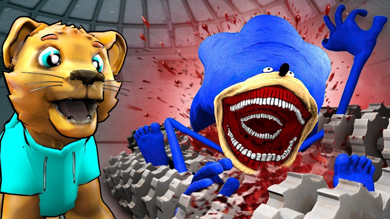 Forcing SHIN SONIC into a SHREDDER!! (Garry's Mod Sandbox)