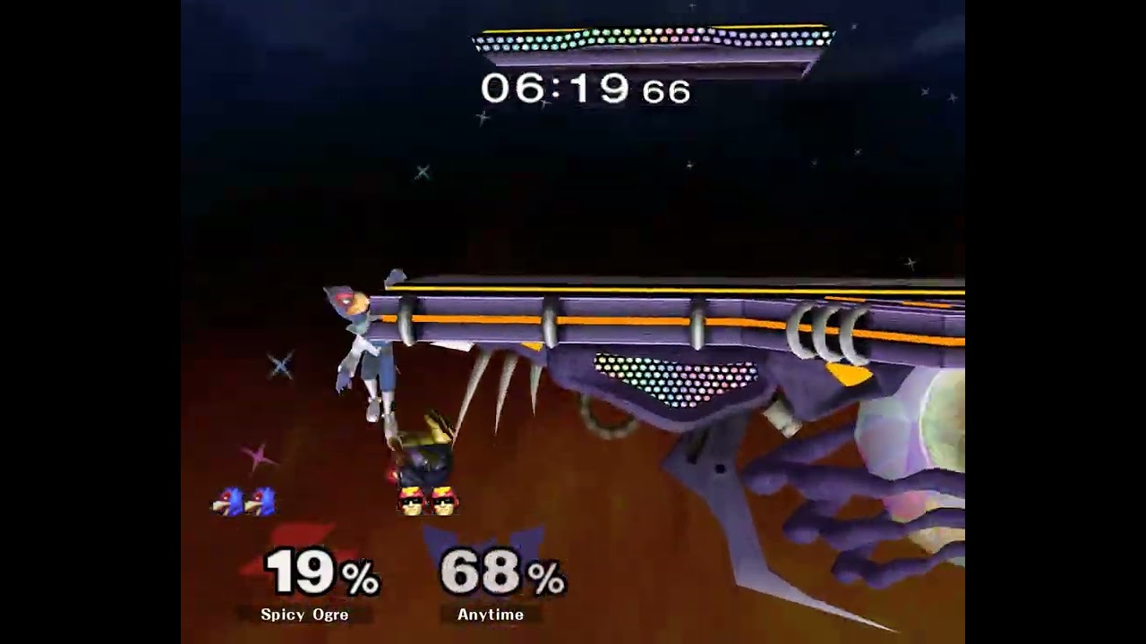 [ass] 172 - Melee Singles LR1 — Spicy Ogre ⟮Falco⟯ vs Anytime ⟮Falcon⟯