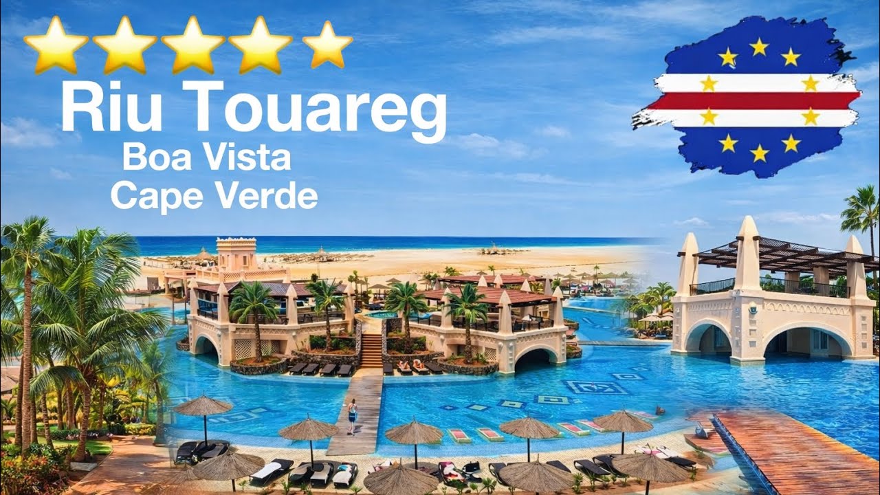 Hotel Riu Touareg | Boa Vista . Resort Tour. Cape Verde . 4k video. #subscribe 
