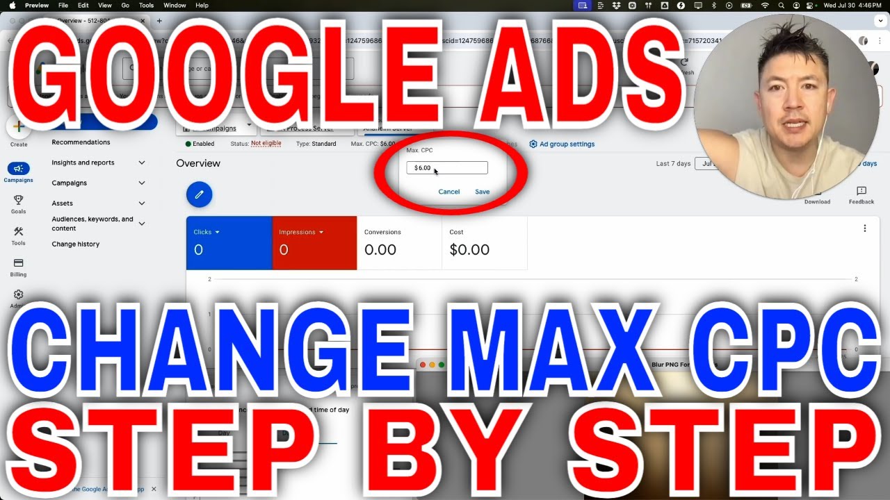 ✅ How To Change Ad Group Max CPC In Google Ads 🔴