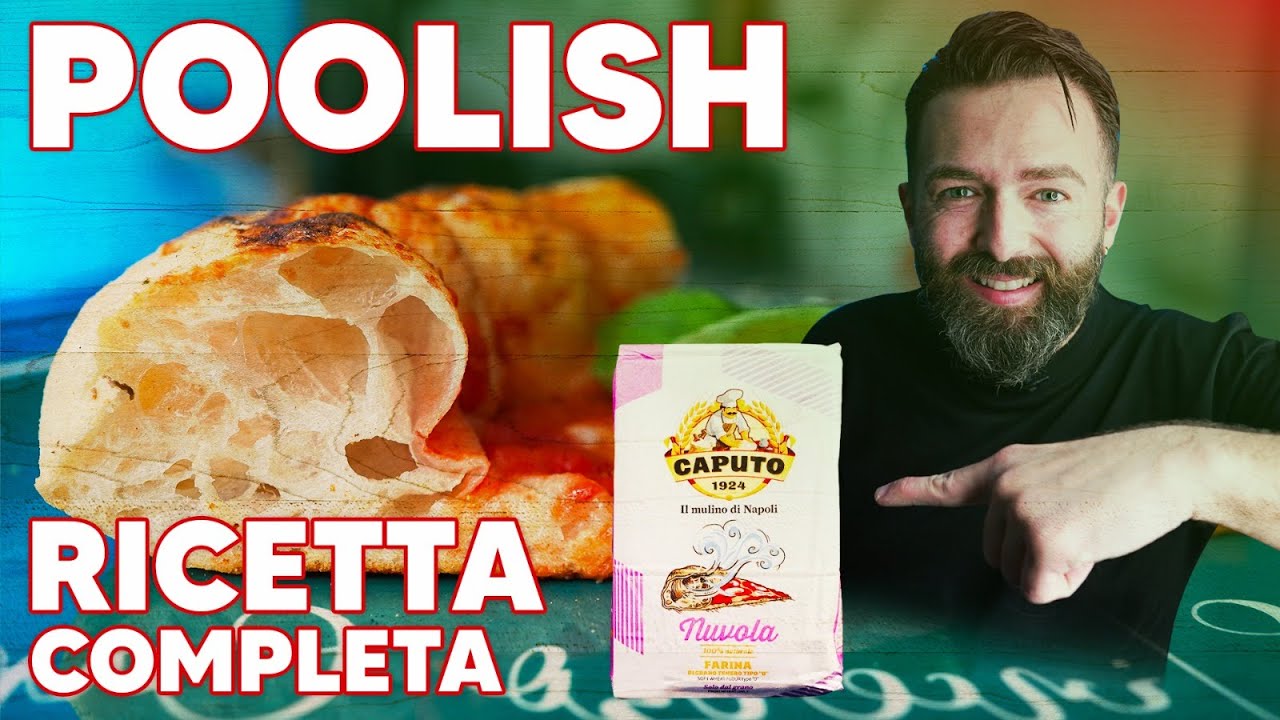 PIZZA NAPOLETANA CON POOLISH ricetta completa e Facile #3 | mulino caputo Nuvola