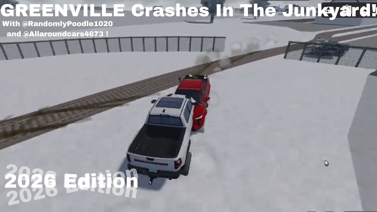 GREENVILLE CRASHES IN THE JUNKYARD - 2026 EDITION!