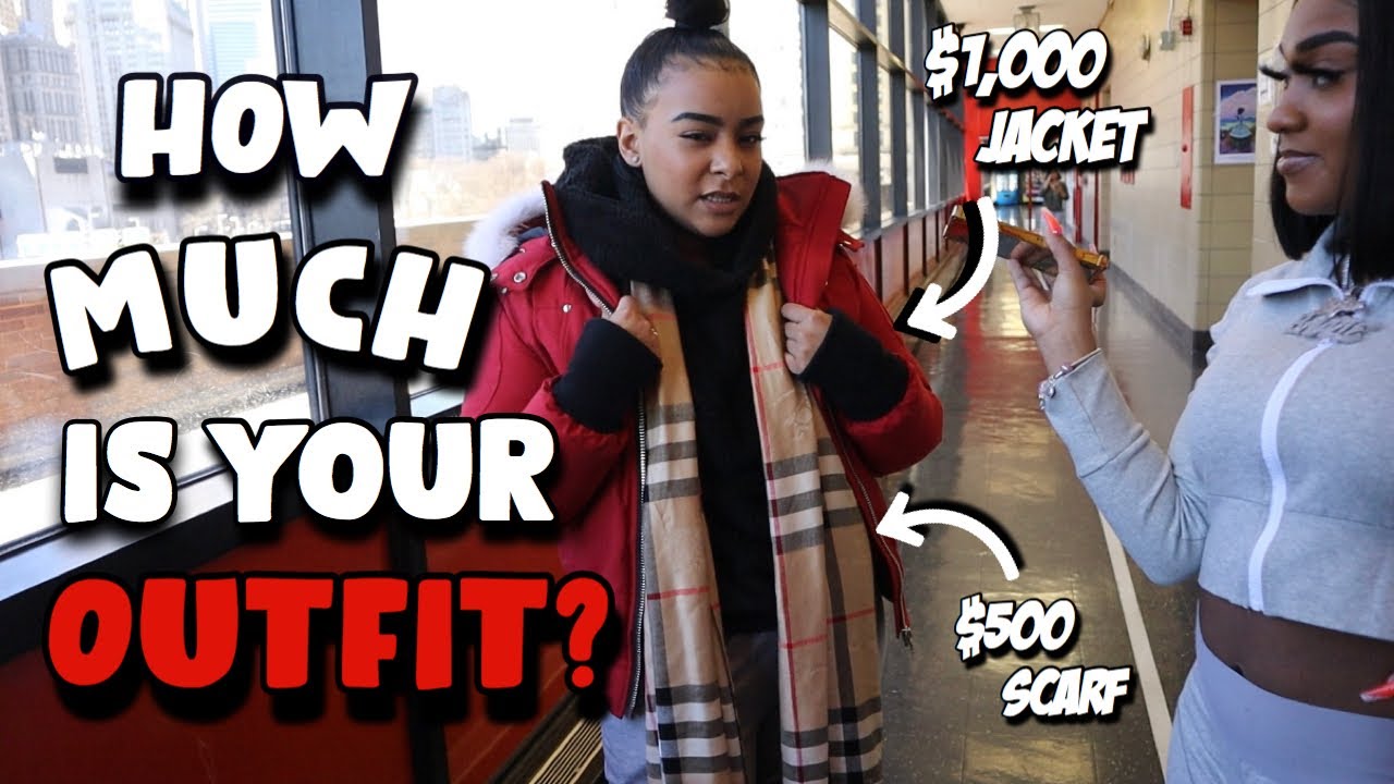 HOW MUCH IS YOUR OUTFIT?! |NYC HIGH SCHOOL EDITION