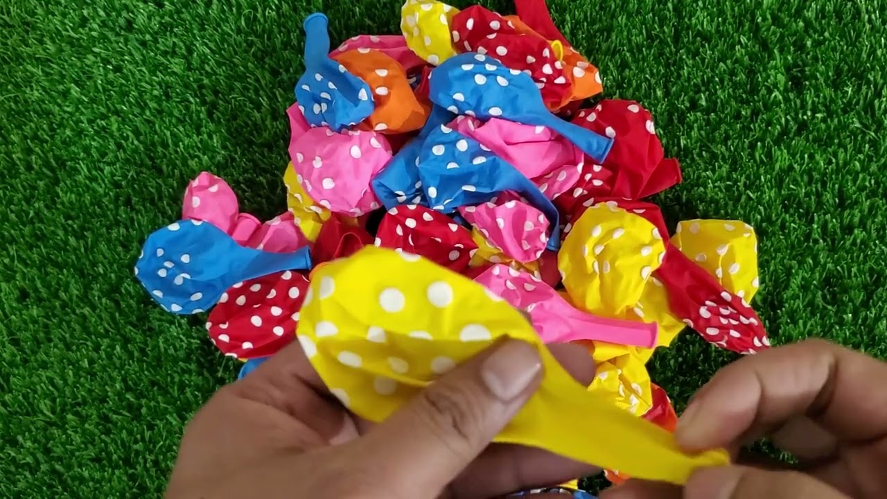 Satisfying Asmr Unboxing Colourful Balloon #unboxingvideos#unitedstates #diy#canada
