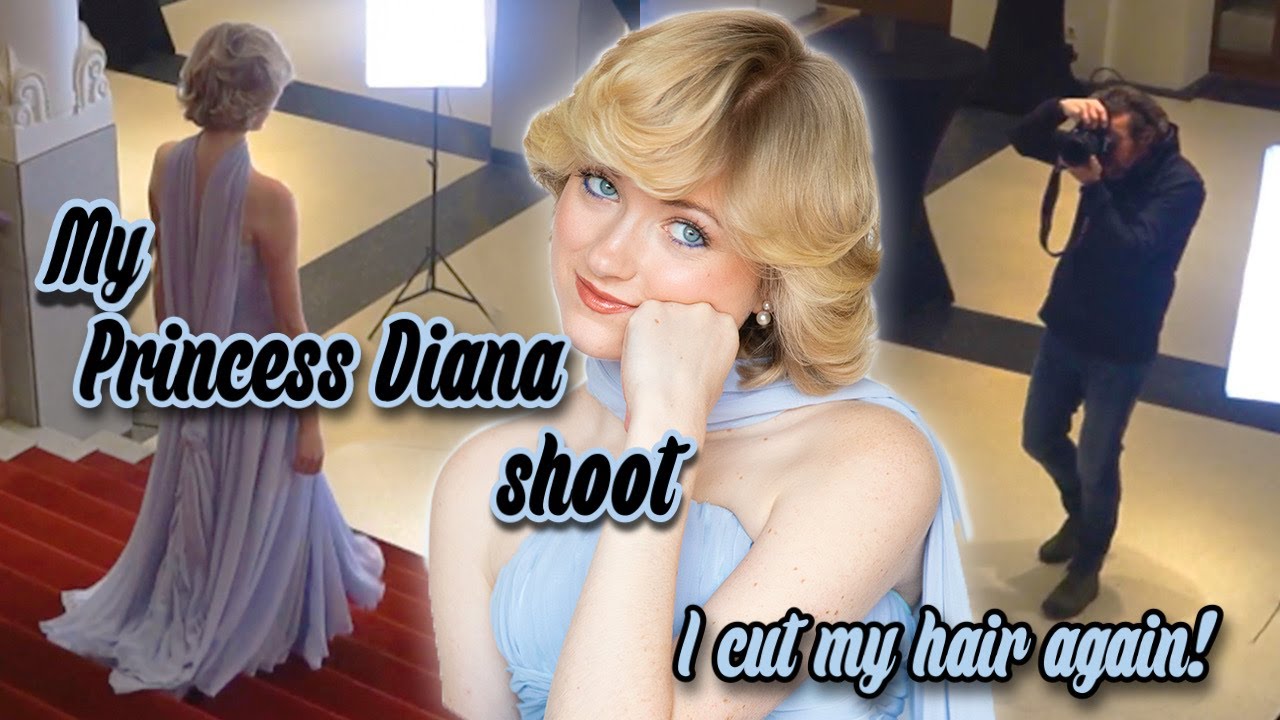 My PRINCESS DIANA shoot: A look behind the scenes