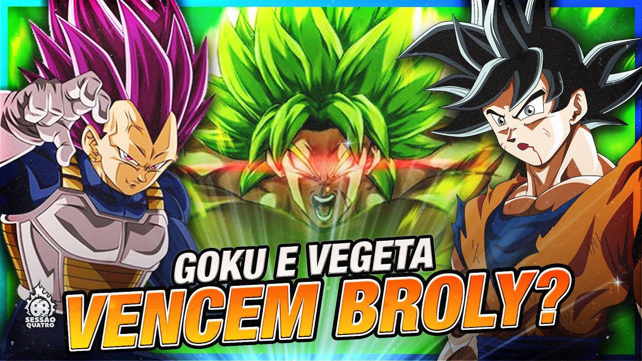 GOKU E VEGETA JÁ SUPERARAM BROLY SEM A FUSÃO? *entenda*