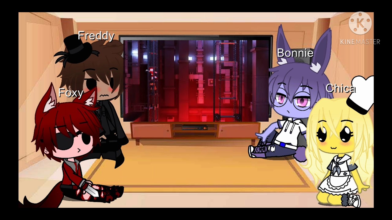 FNaF 1 reacts to "Don't come crying"