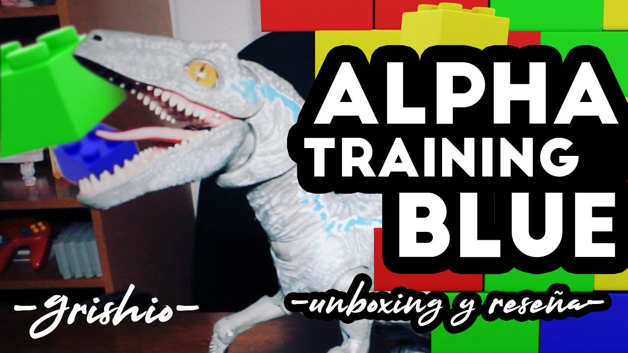 ALPHA TRAINING BLUE UNBOXING + RESE&Ntilde;A : GRISHIO