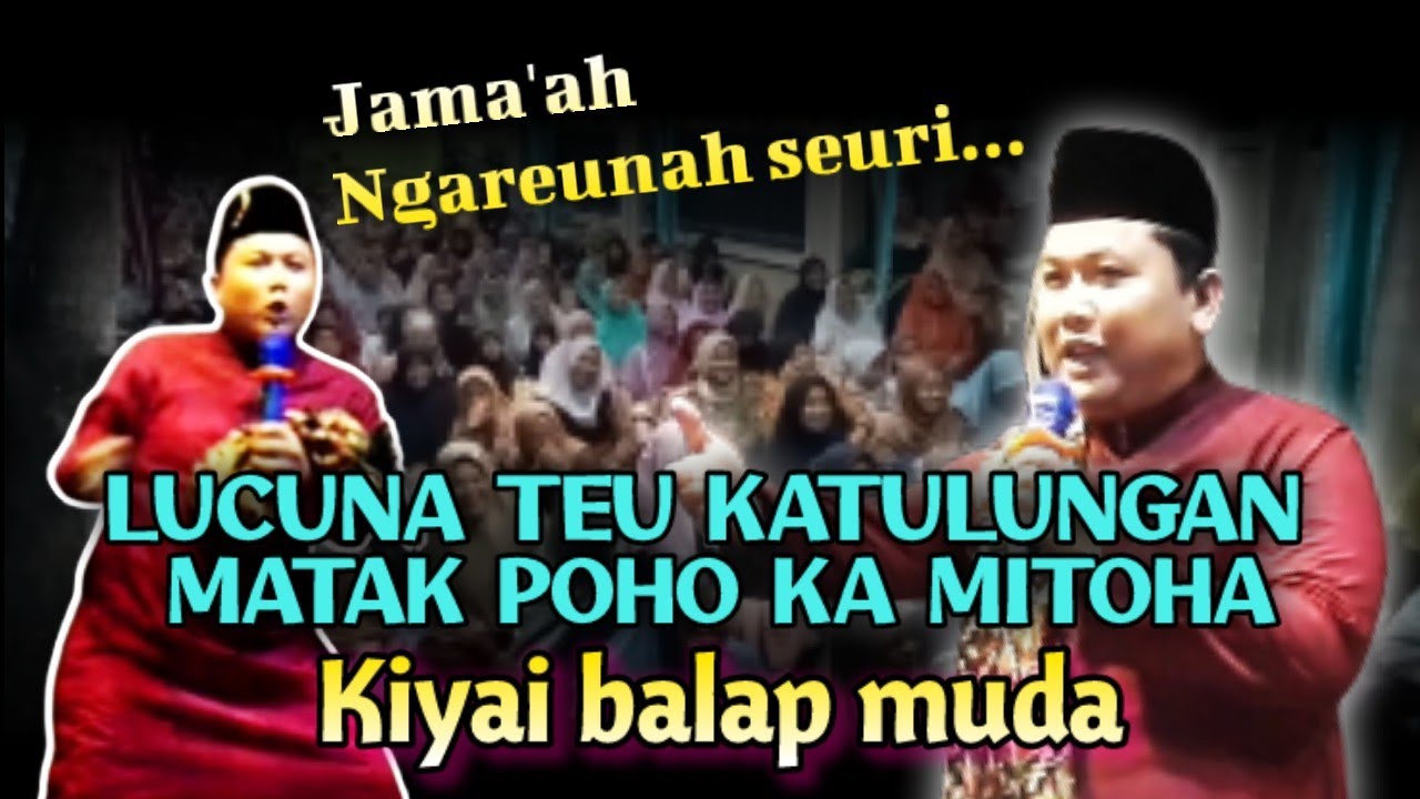 Ngeunah seuri, kiyai balap muda terbaru, Kh Encep aang