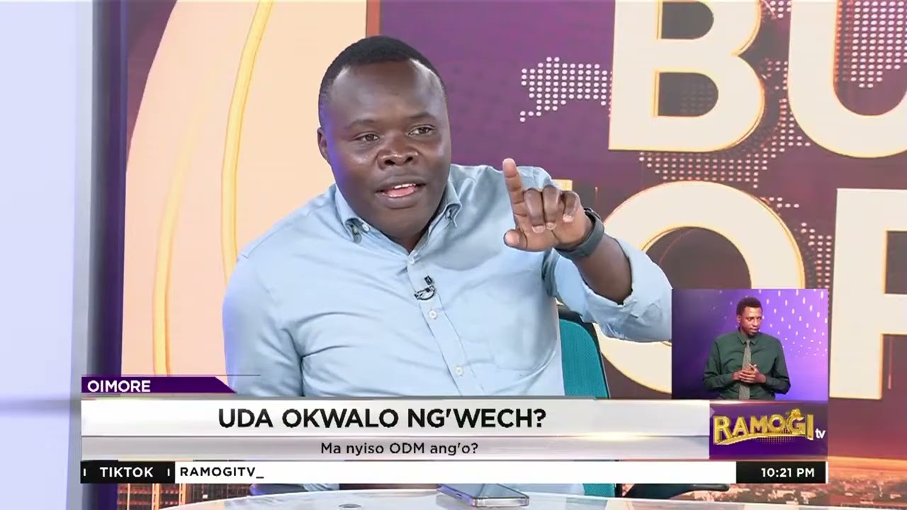 Seneta Eddy Oketch: Koko nyalo bedo e 'Broad-Based' ka ODM ok omii lemo mar jalup jatend piny