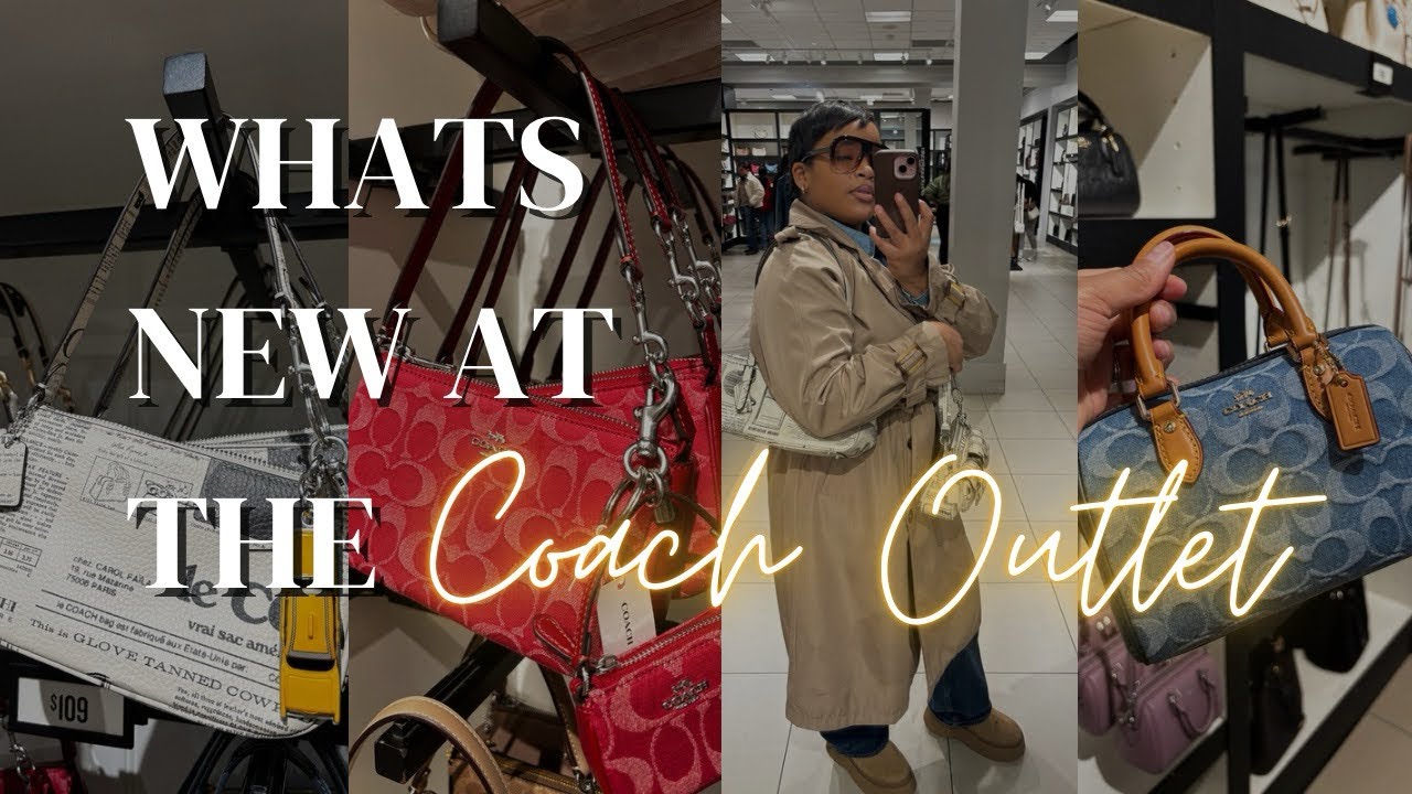 New ✨Coach Outlet Denim Collection Walkthrough Part 2🩵🖤❤️