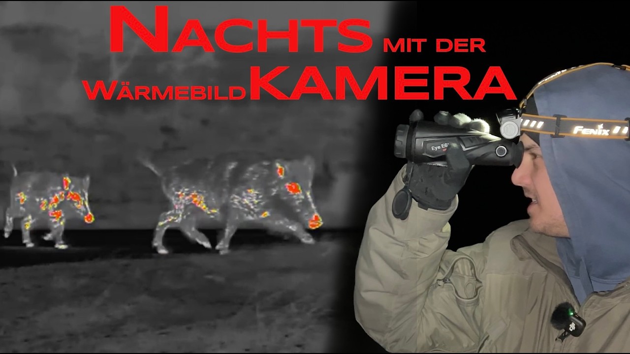 Wildschwein, Eule und vieles mehr - Nachts im Wald mit @nico sonnabend und Wärmebildkamera