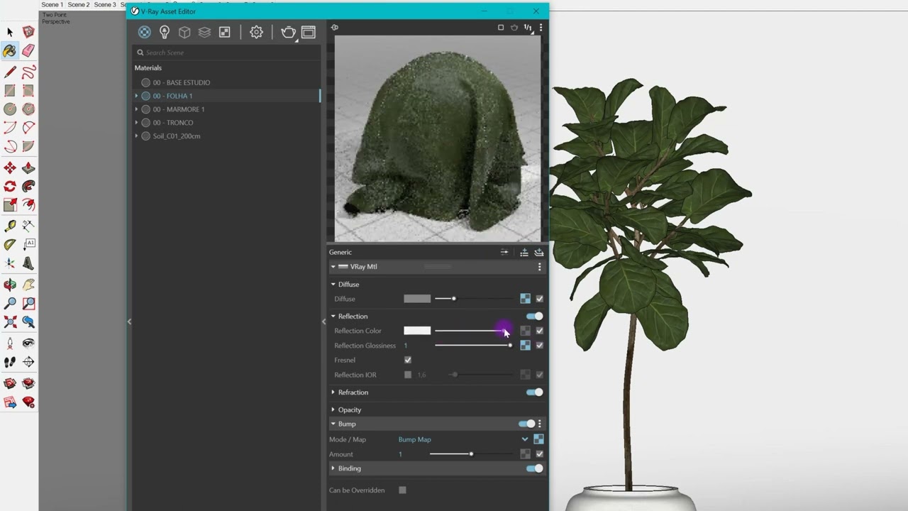 Como CONFIGURAR VEGETAÇÃO no V-ray