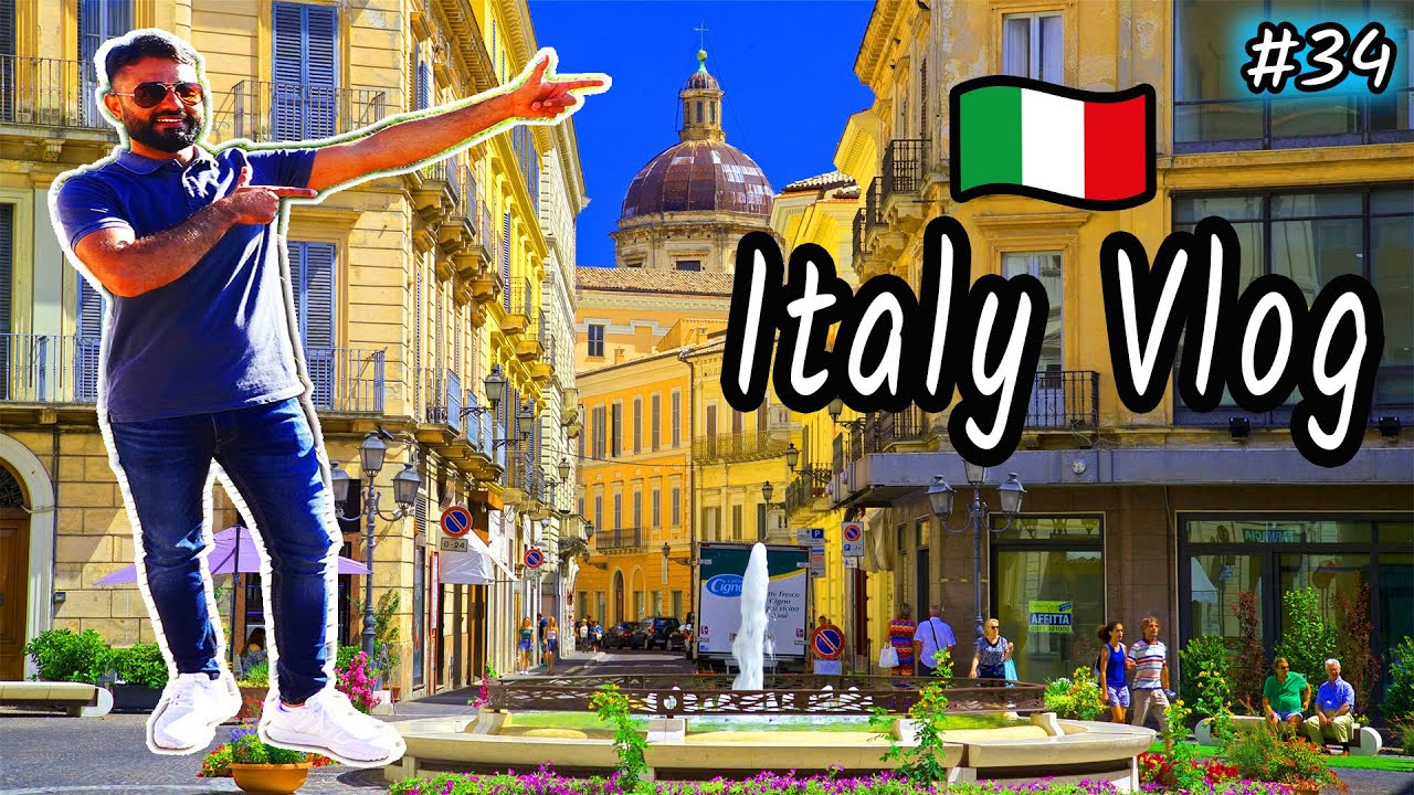 ITALY Travel Vlog 🇮🇹//Chieti Pescara, Italy | Italy Da Vlog | Punjabi Munda Vlog