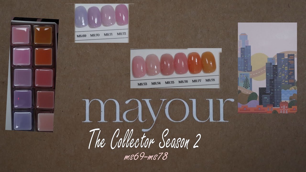 Mayour swatches pt3 | Season 2 ms69 - ms78 ||  @NailsForGoblins