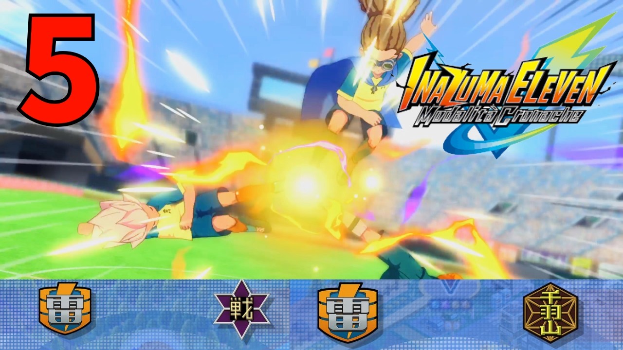 RAIMON VS SHURIKEN & FARM! Inazuma Eleven Victory Road Cronache #5 ITA!