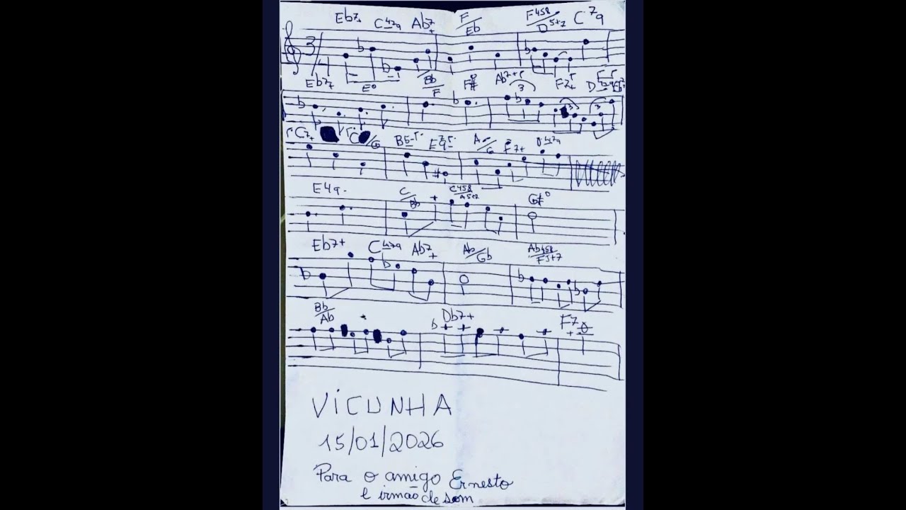 Itiberê Zwarg - Vicunha (Partitura)