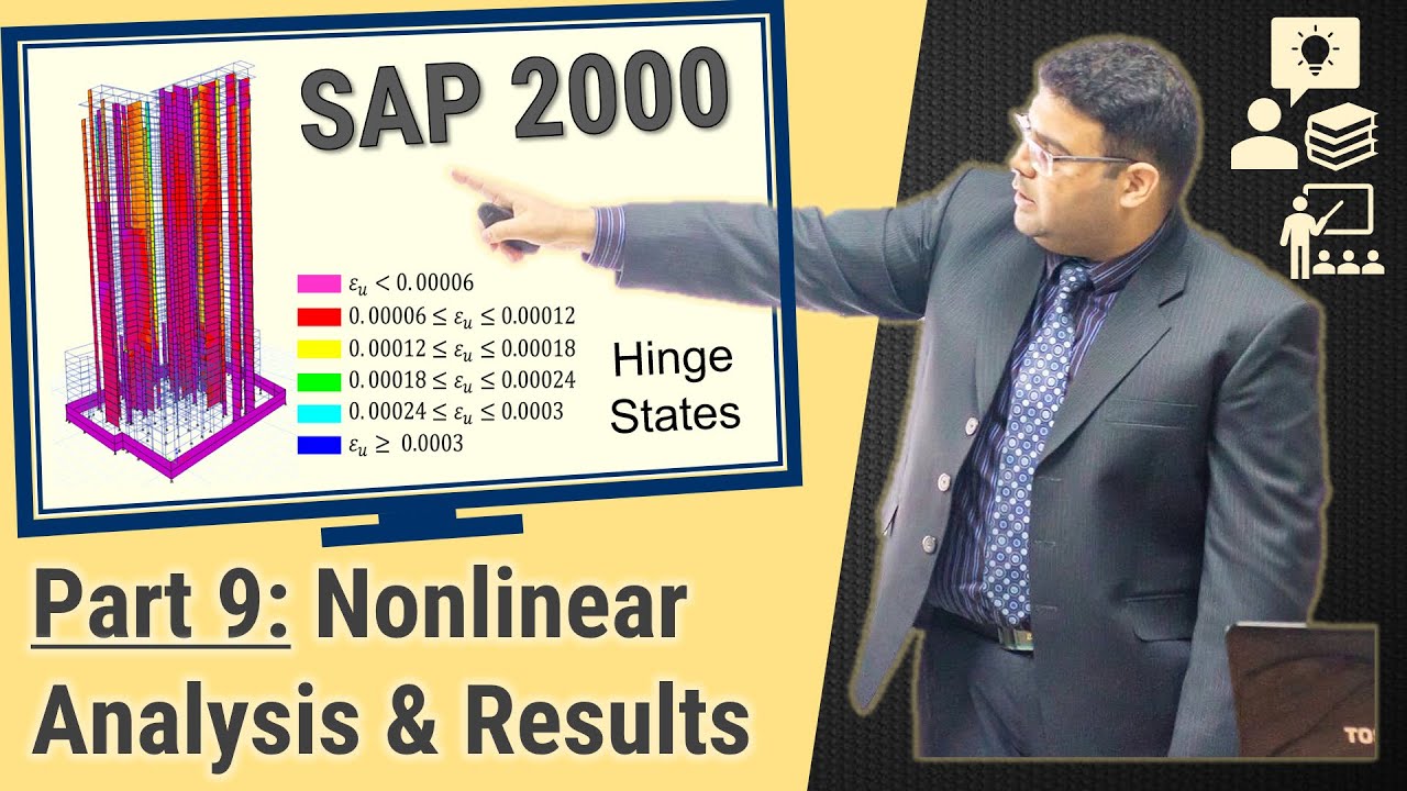 SAP 2000: Nonlinear Analysis & Results