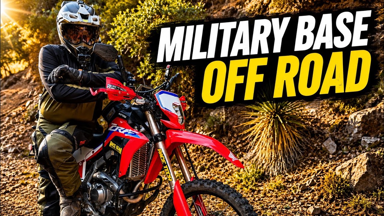 Военная база внедорожных мотоциклов двойного назначения #CRF300L