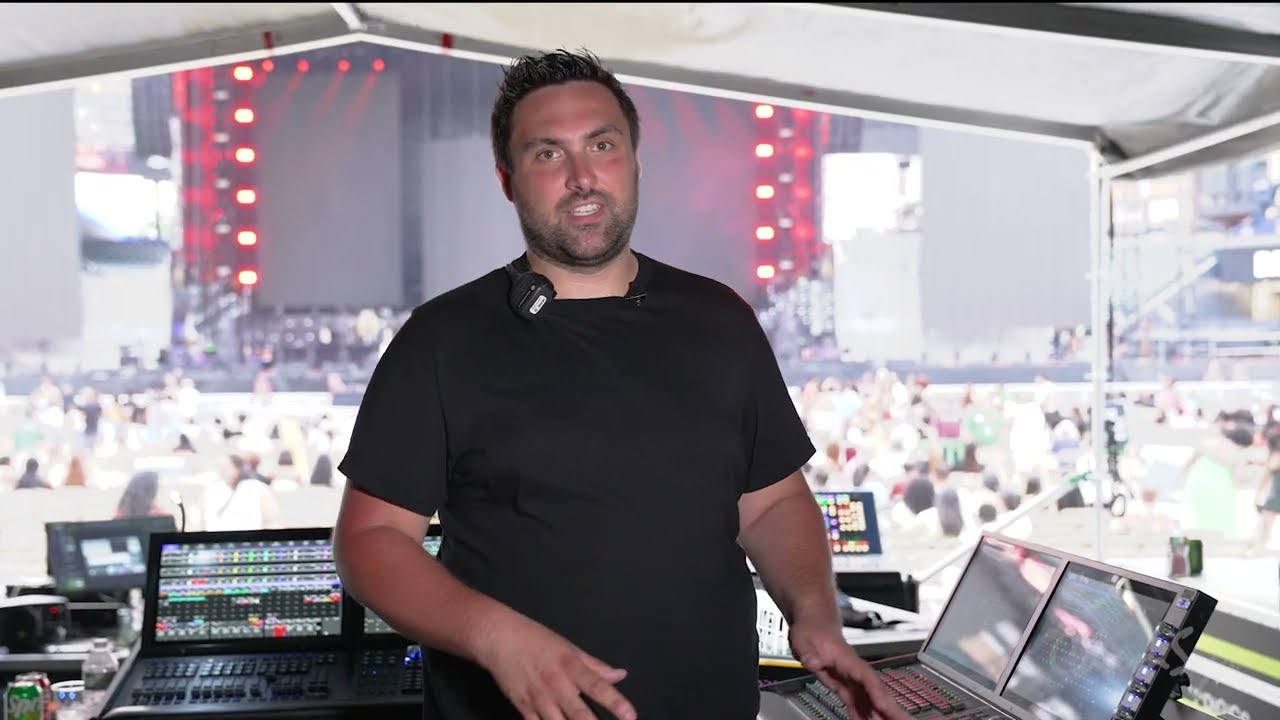 ChamSys Stadium Takeover at Burna Boy!  |  BTS with Lighting Designer Anthony Hazelden