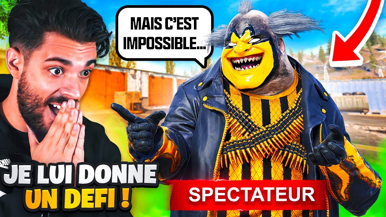 VAMPVAD fait le MALIN , MON DEFI va le CALMER sur WARZONE