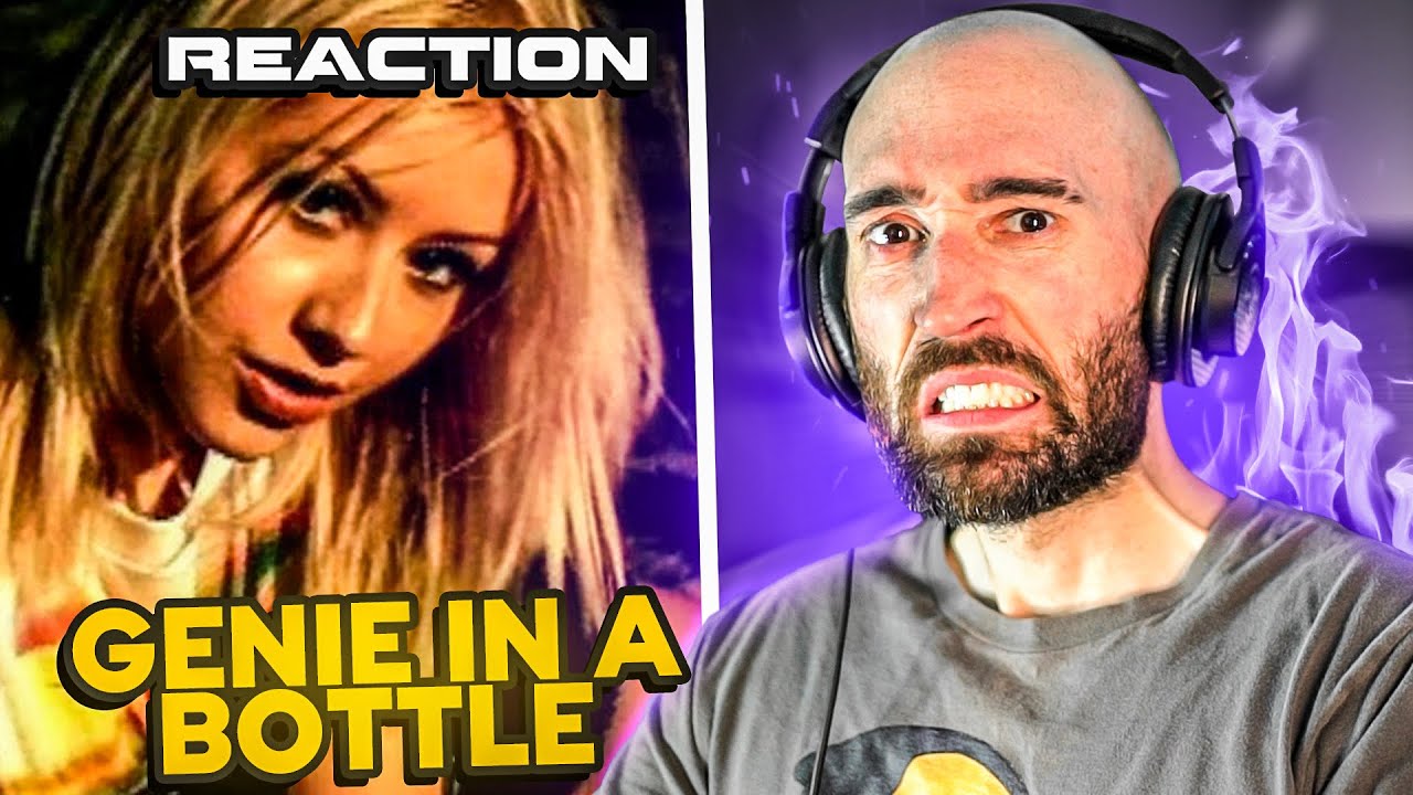 CHRISTINA AGUILERA - GENIE IN A BOTTLE [REACTION]
