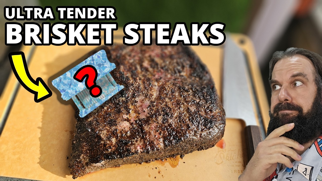 THIS makes CHEAP BRISKET STEAKS even MORE TENDER than Prime Rib!
