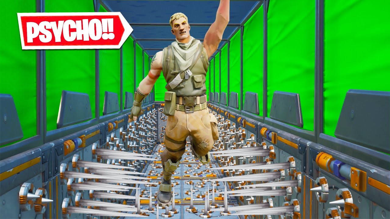 DEATHRUN для PSYCHOS... (творческий режим Fortnite)