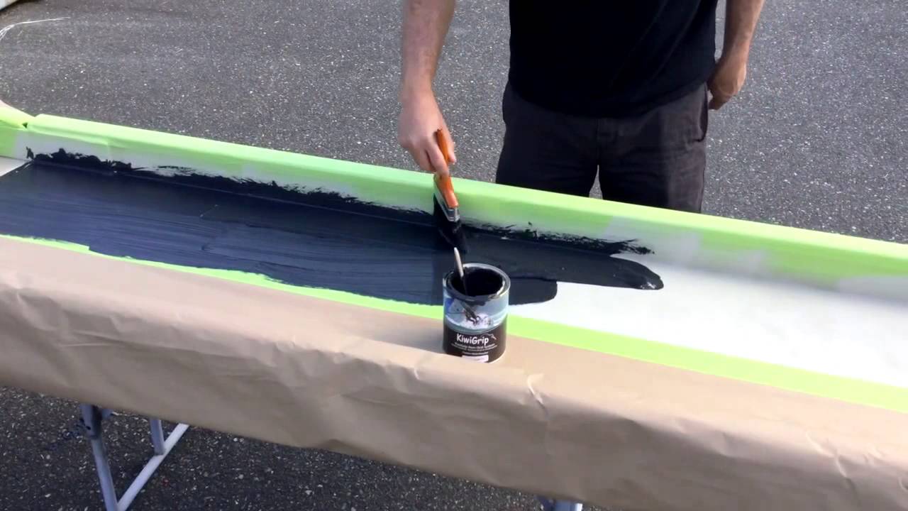 How to Apply KiwiGrip to an Aluminum Surface