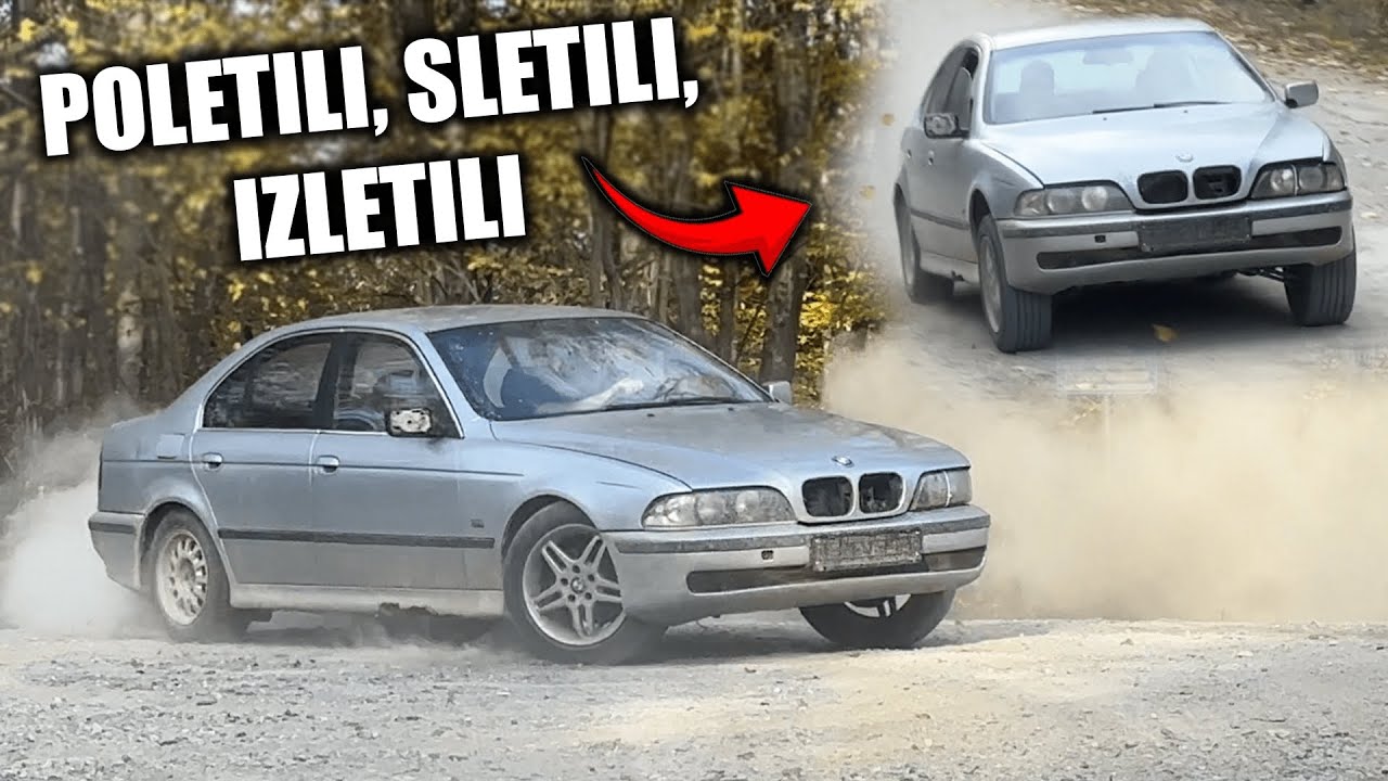TESTIRAMO BMW-OVE GRANICE PO &Scaron;UMI - KANALI, BOKOVI, SKOKOVI...
