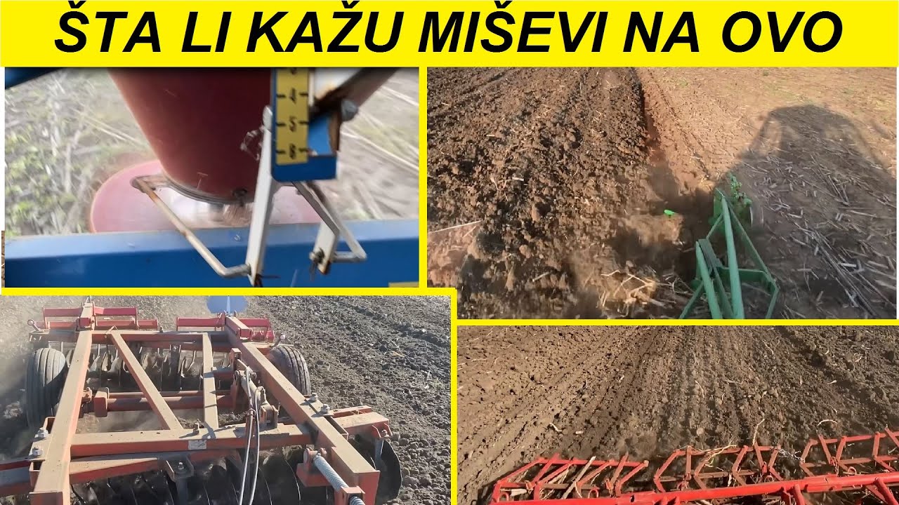 Priprema suve zemlje za setvu ječma