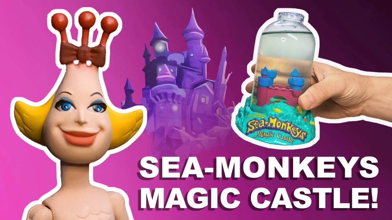 Волшебный замок Sea-Monkeys | Распаковка и обзор!