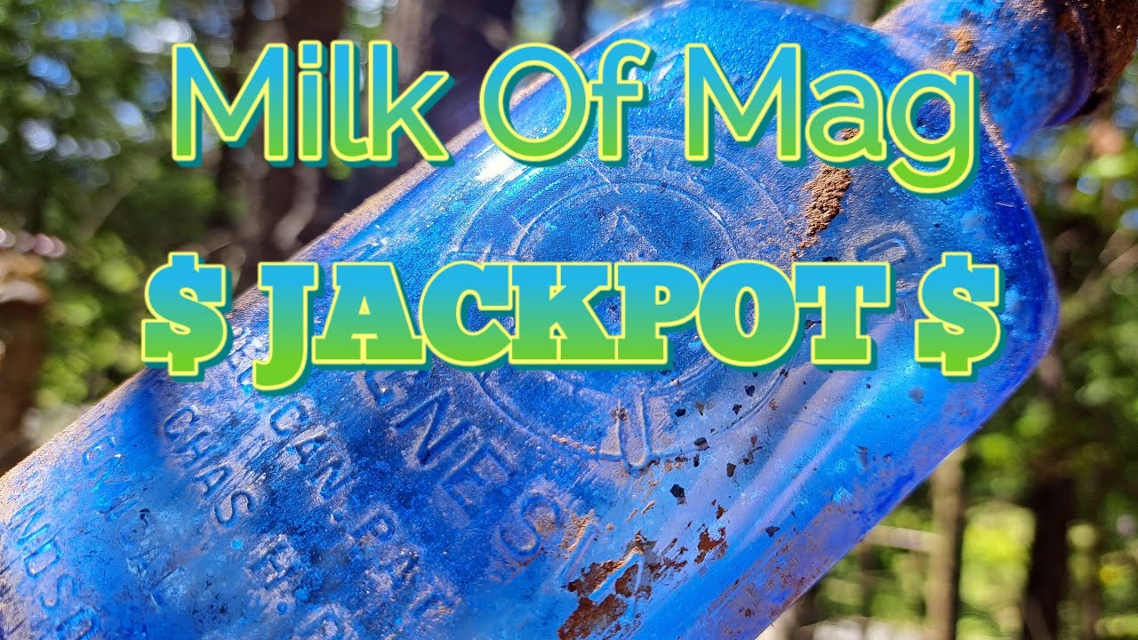 Bottle Digging Dump Digging #44💥 Cobalt Blue Milk Of Magnesia Overload, California Fig Syrup ©