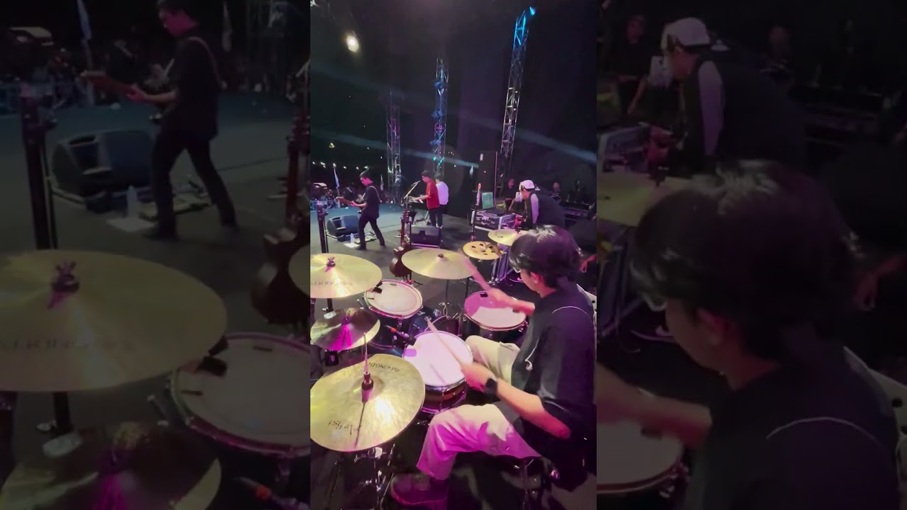 Hasan Aftershine (kisinan 2) feat. Dangduters Band #drumcam  #gilangdafa